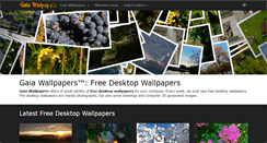 Desktop Screenshot of gaiawallpapers.com